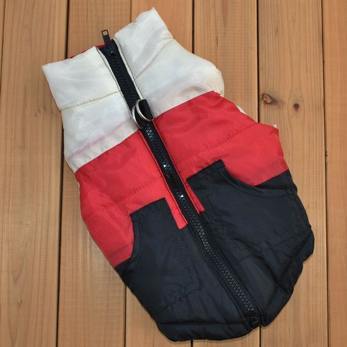 Winter Clothing Pet Clothes Padded Jacket Vest Padded Jacket Traction Buckle