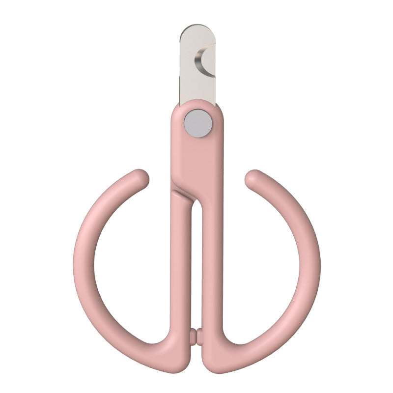 Pet Stainless Steel Scissor Nail Clipper