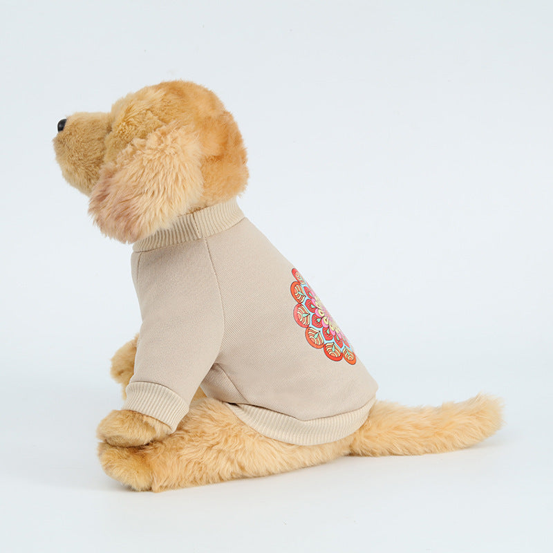 Pet Two Legged Hoodie Polyester Clothing For Dogs